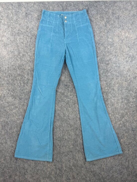 We The Free Denim - We The Free Jayde Corduroy Flare Pants Blue Size 27